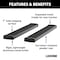 Luverne Grip Step 7 x 98 Aluminum W2W Running Boards Select Ford F250 F350 F450 415098-401733 - alternate 2